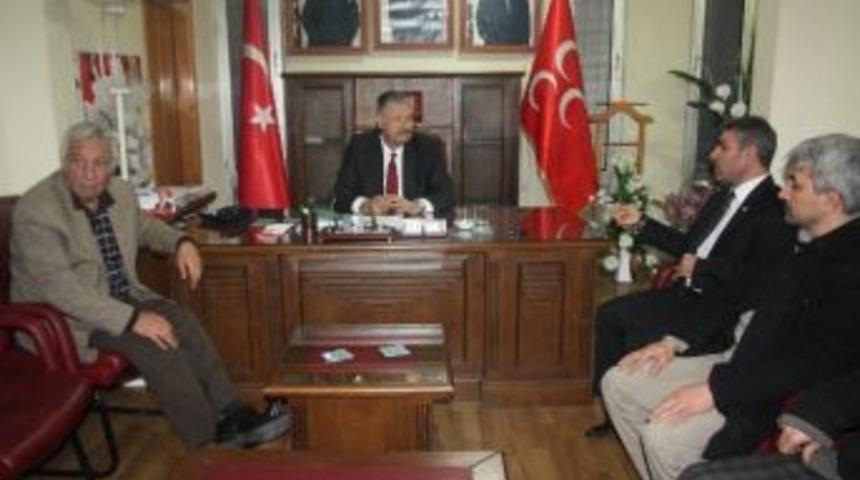 Bbp'den Mhp'ye Başsağlığı Ziyareti