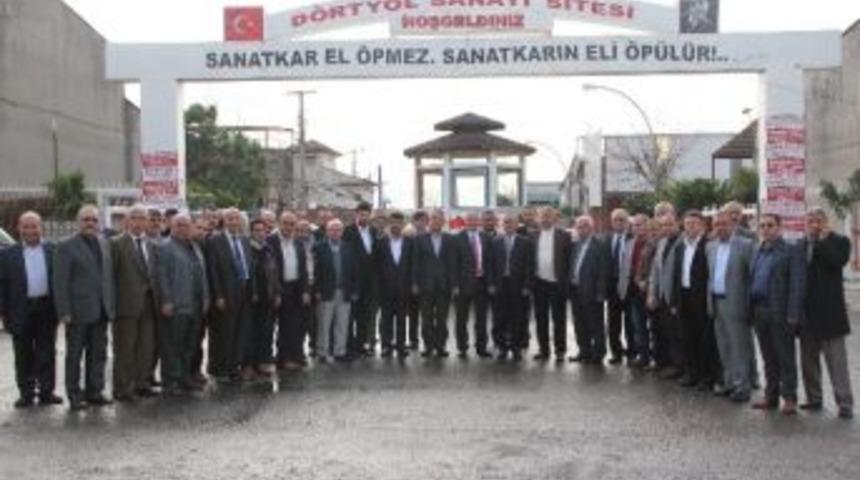 Başkan Toksoy Sanayi Esnafını Ziyaret Etti