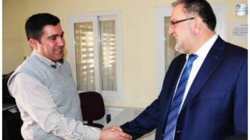 Başkan Adayı G&uuml;la&ccedil;ar&rsquo;dan Vedaş&rsquo;a Ziyaret