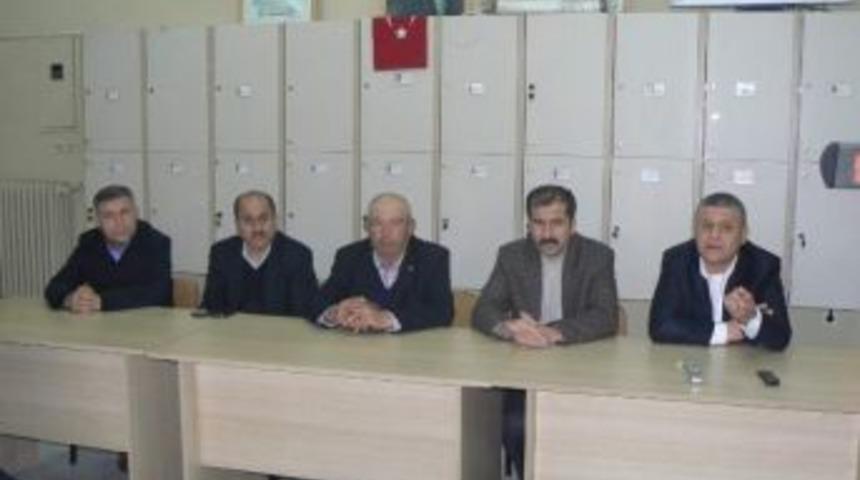 Boy&uuml;z&uuml;k Mhp Başkan Adayı Y&uuml;ksel, Muhtarlar Derneği'ni Ziyaret Etti