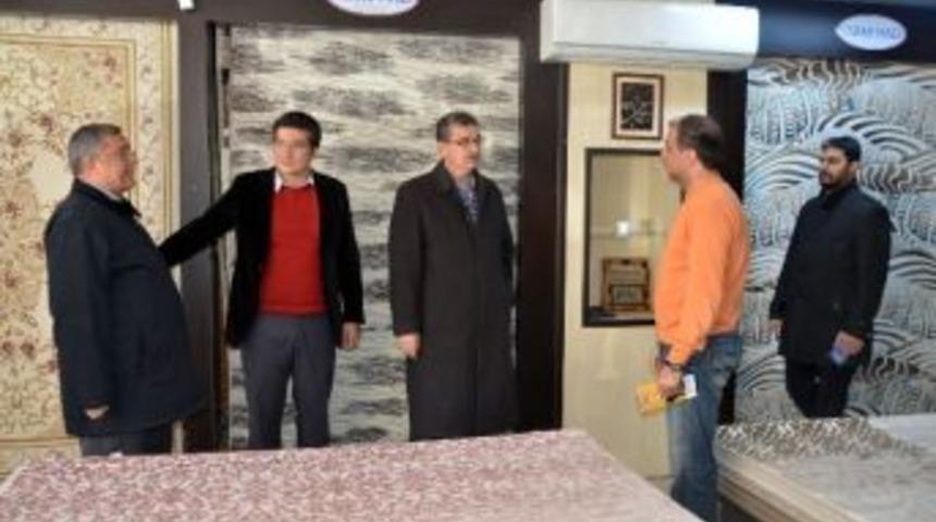 G&uuml;ven&ccedil;, M. Akif Ersoy Caddesi Esnafını Ziyaret Etti