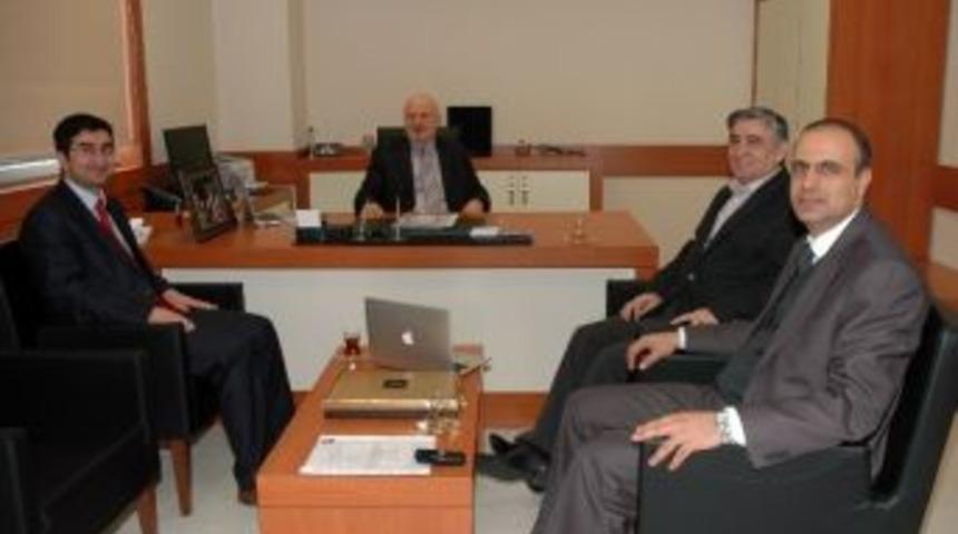 Sanko &Uuml;niversitesi Rekt&ouml;r&uuml;&rsquo;ne Hayırlı Olsun Ziyareti