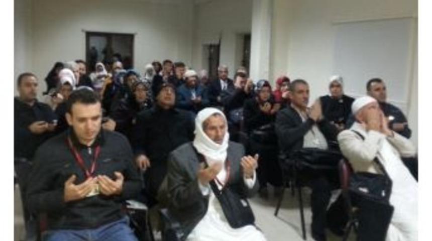 Umreciler Dualarla Uğurlandı