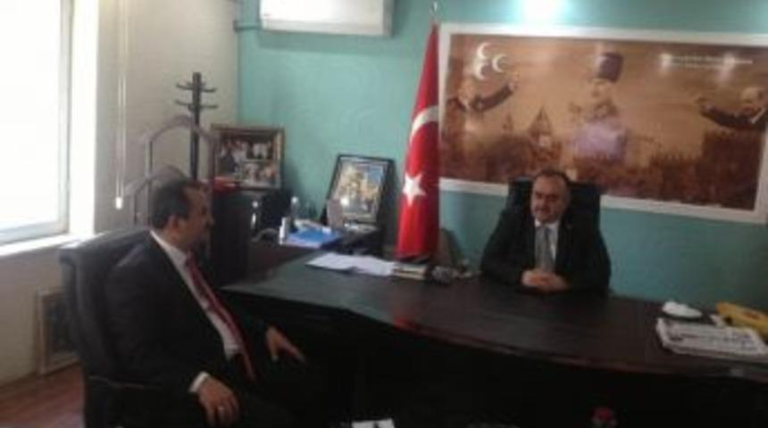 Saadet Partisi Adaylarından Mhp‘ye Taziye Ziyareti