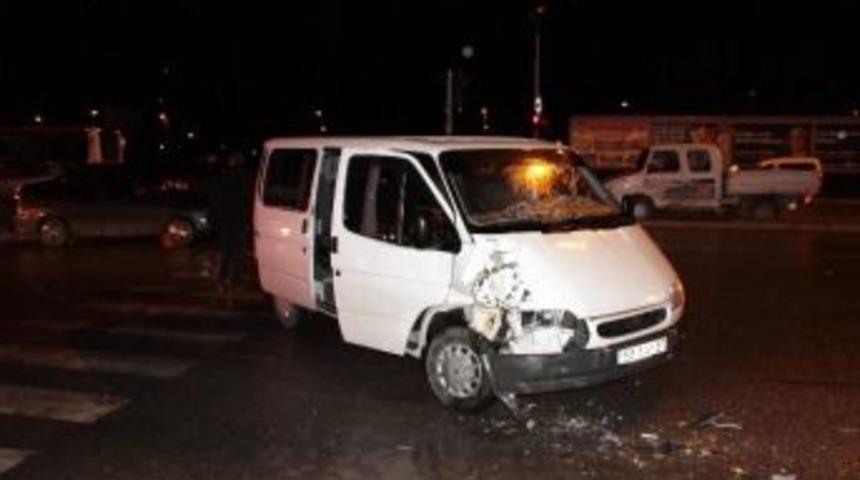 Samsun&rsquo;da Trafik Kazası: 1 Yaralı