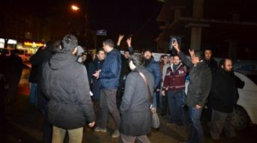 &Uuml;lk&uuml;c&uuml;lerden Cengiz Akyıldız Protestosu