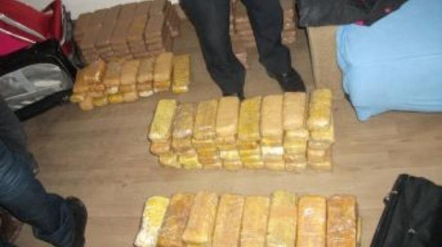 Bursa’da 100 Kilo Eroin Ele Geçirildi