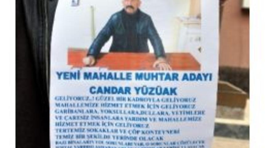 Muhtar Adayının Vaatleri G&ouml;renleri Şaşırtıyor