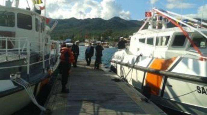 &Uuml;&ccedil;ağız Sahil G&uuml;venlik Komutanlığında Bot Teslim T&ouml;reni