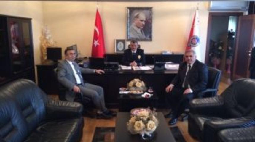 Başkan İnci, Emniyet M&uuml;d&uuml;r&uuml; Babadağı&rsquo;nı Ziyaret Etti