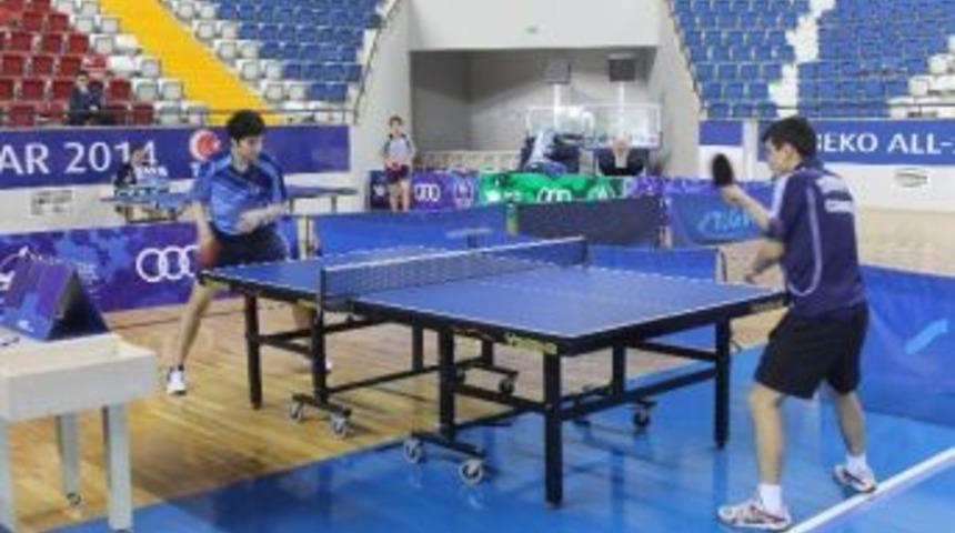 Masa Tenisi Gen&ccedil;ler T&uuml;rkiye Şampiyonası Mersin&rsquo;de Yapıldı