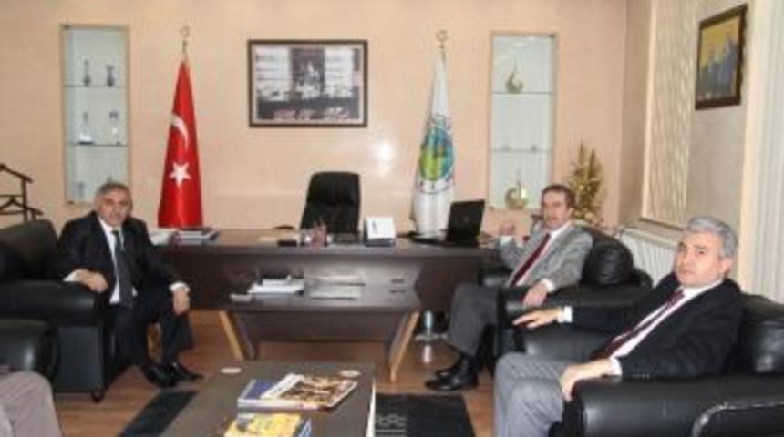 Savcılardan, Başkan Ali İnci’ye Veda Ziyareti