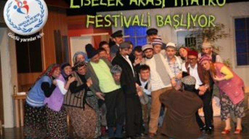 Liseler Arası Tiyatro Festivali Başlıyor