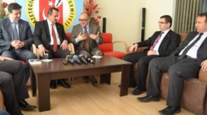 Sp’den Kayseri Gazeteciler Cemiyetine Ziyaret