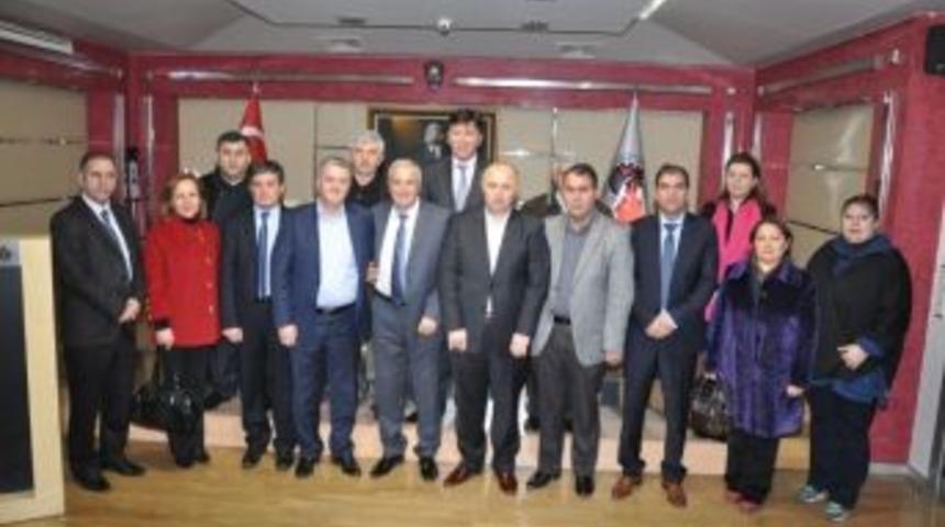 Mhp d&uuml;zce belediye başkan adayından tso&rsquo;ya ziyaret