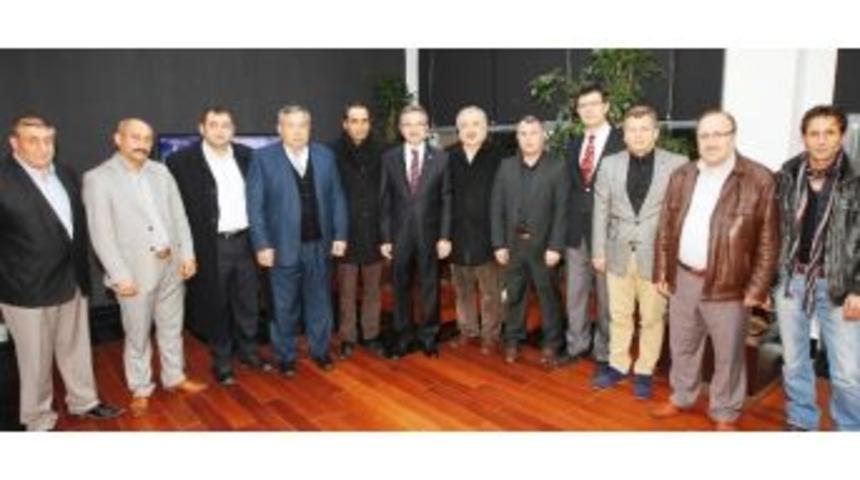 Gebze Sivaslılar Derneği Başkan K&ouml;şker'i Ziyaret Etti