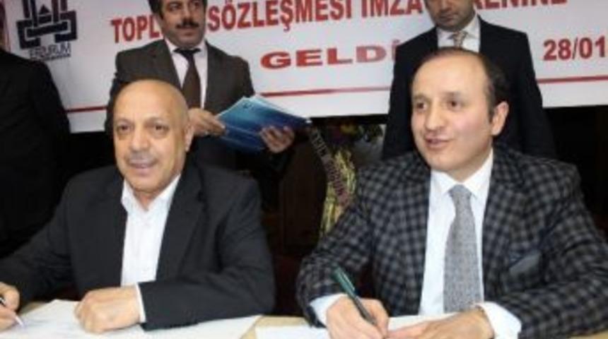 B&uuml;y&uuml;kşehir&rsquo;de Toplu S&ouml;zleşme Sevinci