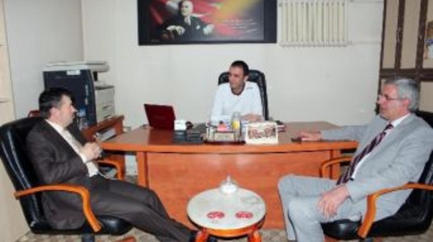 Ağrı Milli Eğitim M&uuml;d&uuml;r&uuml; Başak&rsquo;tan Veda Ziyareti