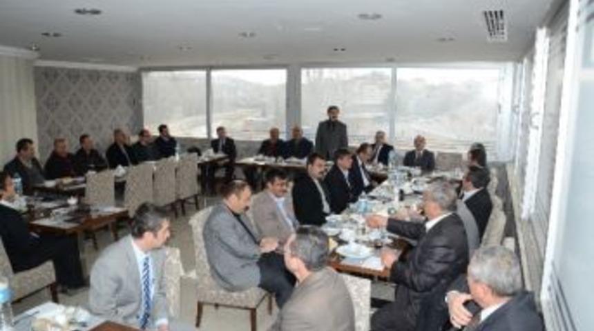 Eser, Stk Temsilcileri İle İstişare Toplantısı Yaptı