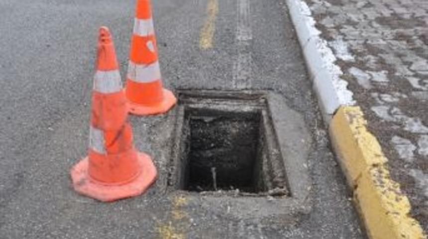 Elbistan'da R&ouml;gar Kapakları &Ccedil;alındı