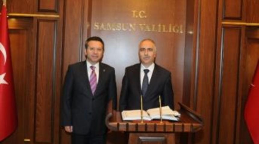 Giresun Valisi&rsquo;nden Samsun Valisi&rsquo;ne Ziyaret