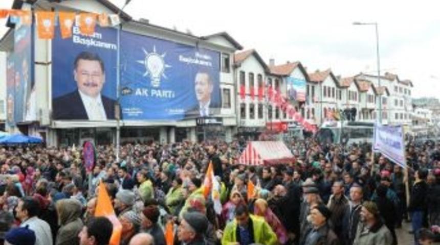 Başkan Gökçek’ten Beypazarı’nda Miting Gibi Açılış