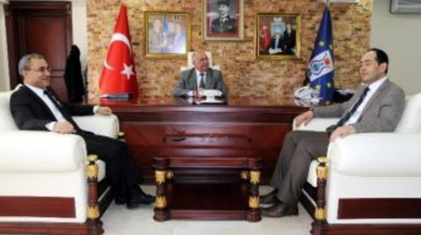 Mhp&rsquo;li Alim Işık'tan Başkan İ&ccedil;a&rsquo;ya Ziyaret