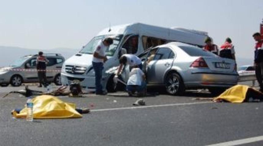Bursa'daki Kazalarda 20 Kişi &Ouml;ld&uuml;, 3 Bin 859 Kişi Yaralandı