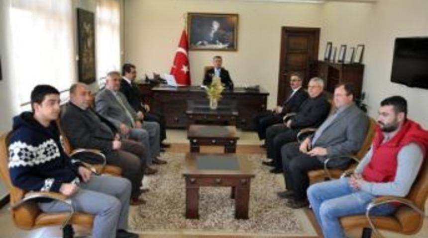 Mhp'den Kaymakam Sırmalı&rsquo;ya Ziyaret