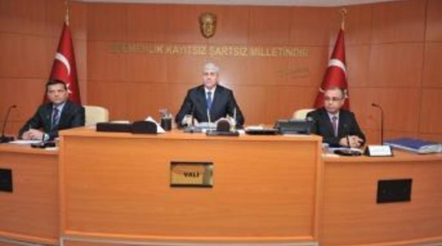 Uşak&rsquo;ta 2014 Yılı 1. D&ouml;nem İl Koordinasyon Kurulu Toplantısı Yapıldı