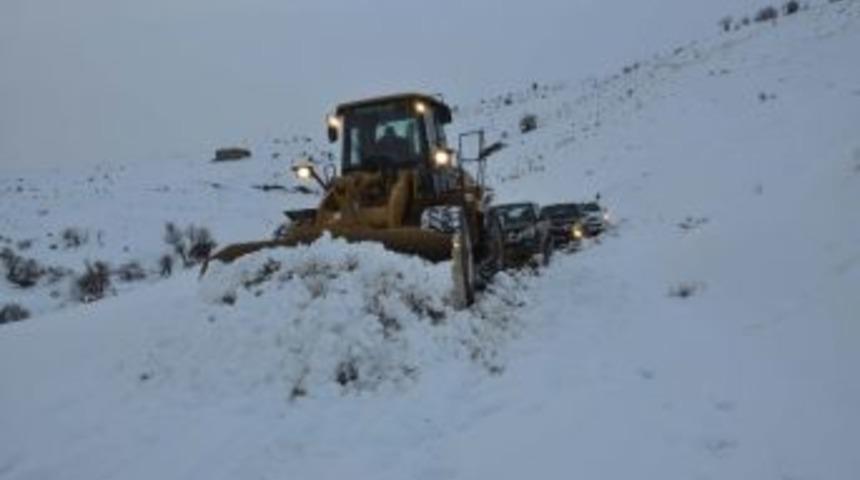 Muş&rsquo;ta Kar Yağışı