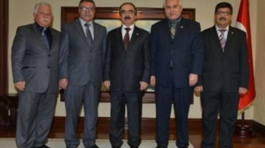 Emeklilerden Vali Coş&rsquo;a Ziyaret