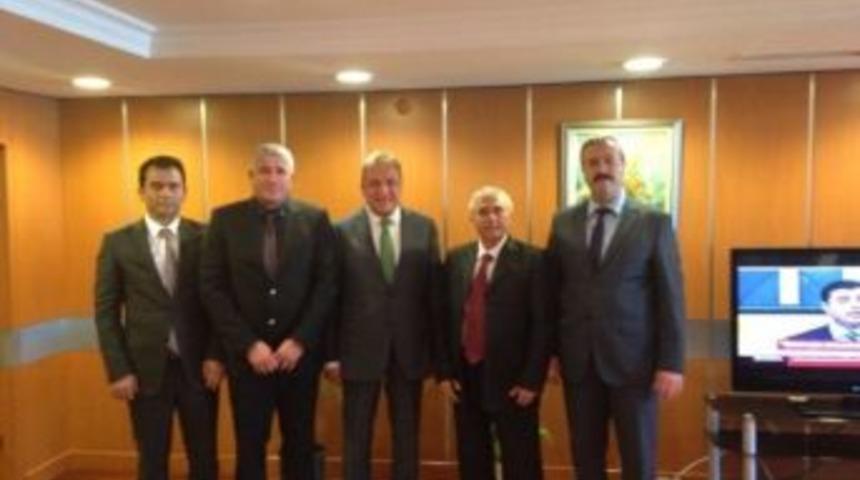 Masmo Y&ouml;netiminden T&uuml;rmob Zıyareti