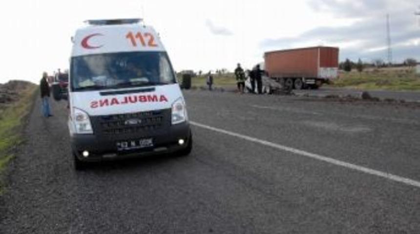 Siverek'te Trafik Kazası: 1 Yaralı