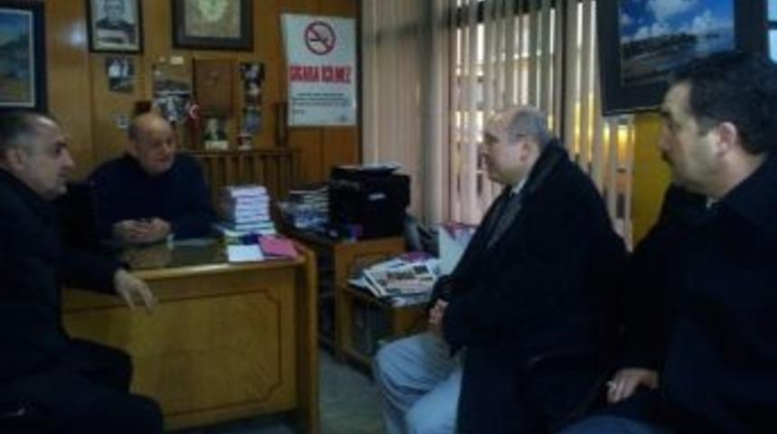 Ak Parti'nin Bartın'dan Başkan Adayı Kalay, Meslek Odalarını Ziyaret Etti