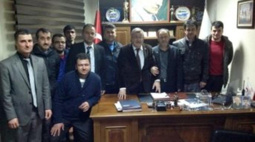 Yakaspor Kul&uuml;b&uuml;'nden Başkan G&uuml;lşen&rsquo;e Ziyaret