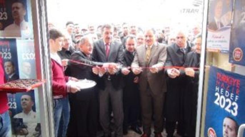 Ak Parti Kuluncak İl&ccedil;e Se&ccedil;im B&uuml;rosu T&ouml;renle A&ccedil;ıldı