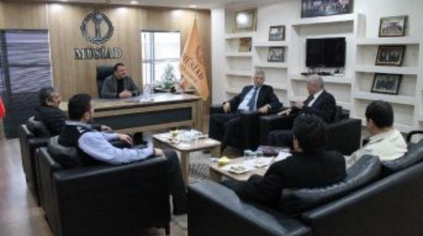 Başsavcı Solmaz&rsquo;dan M&uuml;siad&rsquo;a Veda Ziyareti