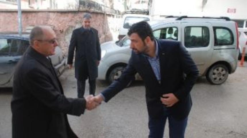 Vali&rsquo;den Gazetecilere Taziye Ziyareti