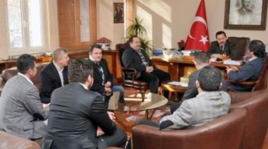 M&uuml;siad Heyetinden Vali Balkanlıoğlu'na Ziyaret
