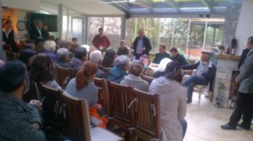 Başkan Saatcı, G&ouml;cek Halkıyla Buluştu