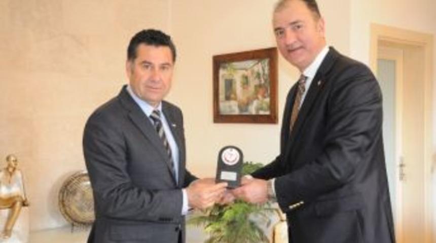 Voleybol Federasyonundan Başkan Kocadon&rsquo;a Destek Ziyareti