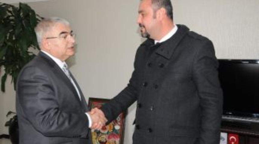 Dsp &Ccedil;orlu Belediye Başkan Adayı Resul &Ccedil;orbacı&rsquo;dan Başkan Baysan&rsquo;a Ziyaret
