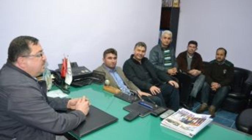 Yıldırım Ve Tosun&rsquo;dan Başkan Şadan&rsquo;a Hayırlı Olsun' Ziyareti