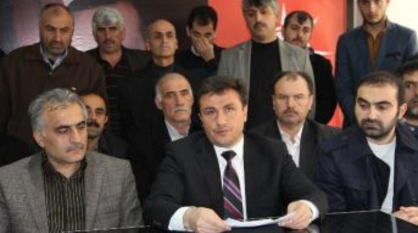 Oltu Ak Parti İlçe Teşkilatı Bakan Ala’ya Sahip Çıktı