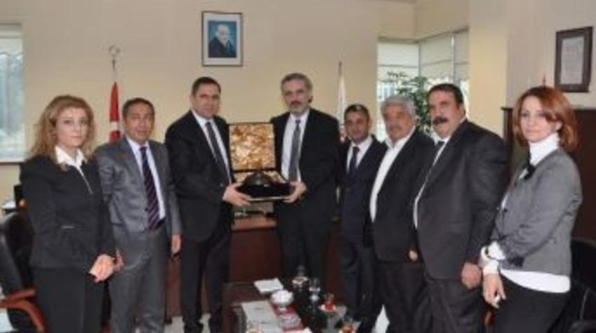 Gtb Y&ouml;netimi, Prof. Dr. Mustafa Bayram&rsquo;ı Ziyaret Etti