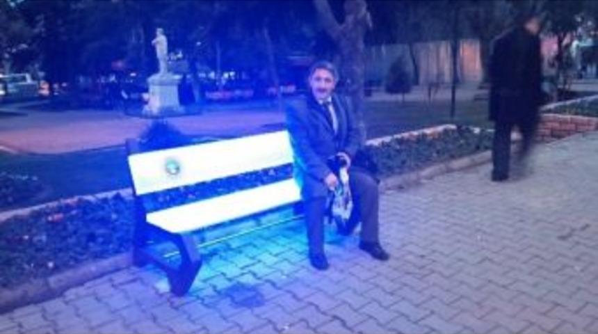 Tekirdağ Led Işıklı Banka Oturacak