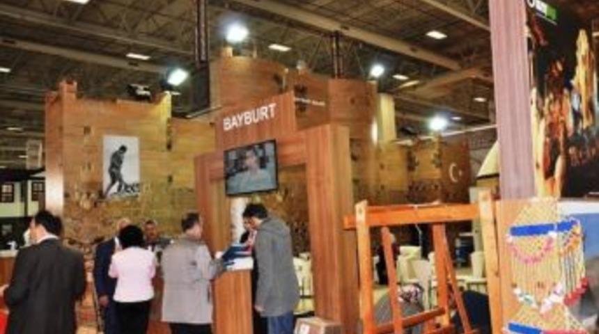 Emitt Fuarında Bayburt Standına Yoğun İlgi G&ouml;z Kamaştırıyor