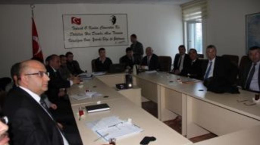 Gıda Tarım Ve Hayvancılık İl M&uuml;d&uuml;rl&uuml;ğ&uuml;nde İş Sağlığı G&uuml;venliği Toplantısı Yapıldı