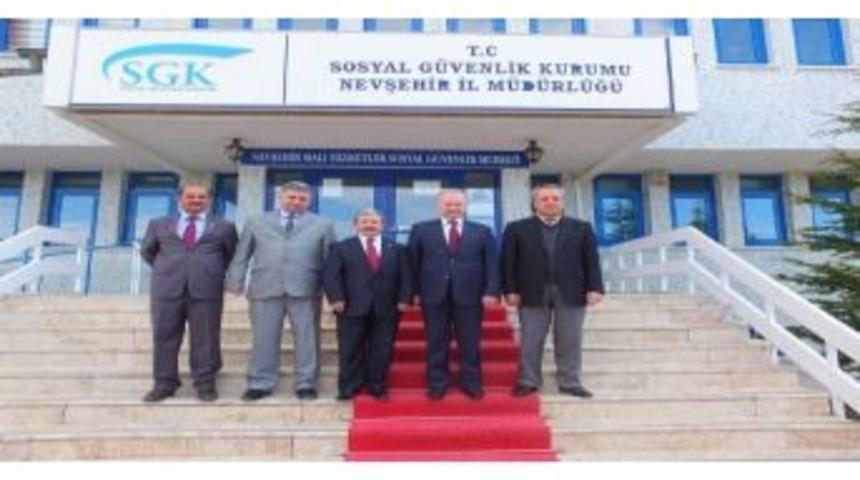 Vali Ceylan&rsquo;dan Sgk&rsquo;ya Ziyaret